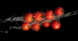 Tomatoes and water by Ulrike Leone