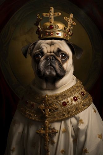 The Royal Pug by haroulita