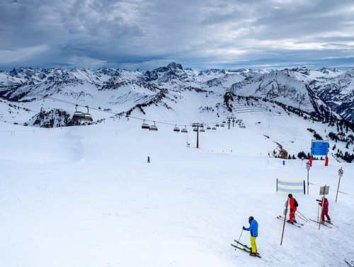 Skiën in het Bregenzerwald op de Diedamskopf
