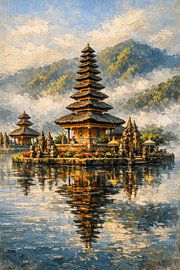 Die heiligen Gewässer von Ulun Danu von Vínculae