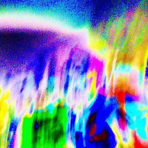 Kunst gemaakt in Photoshop ( vierkant 30x30 cm )