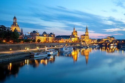 Brühlsche Terrasse Dresden von Sabine Wagner