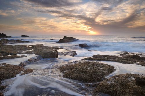 Zonsondergang kust Fuerteventura  Spanje