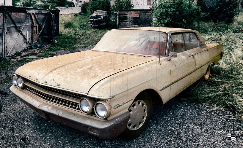 Ford Galaxie 2e generatie schuur vondst van aRi F. Huber