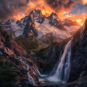 Mystischer Bergmorgen