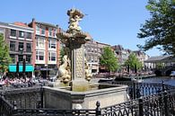 Fish fountain Leiden by Carel van der Lippe thumbnail
