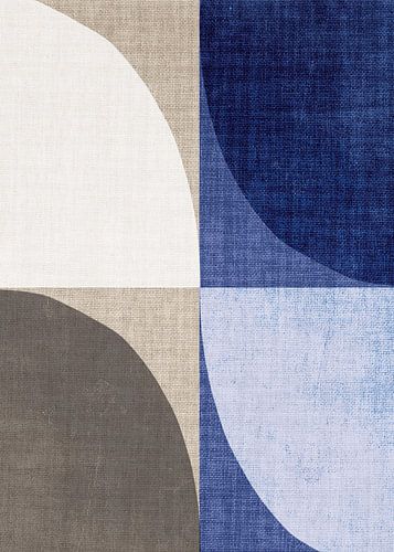 TW Living - BLUE Linen - FOUR
