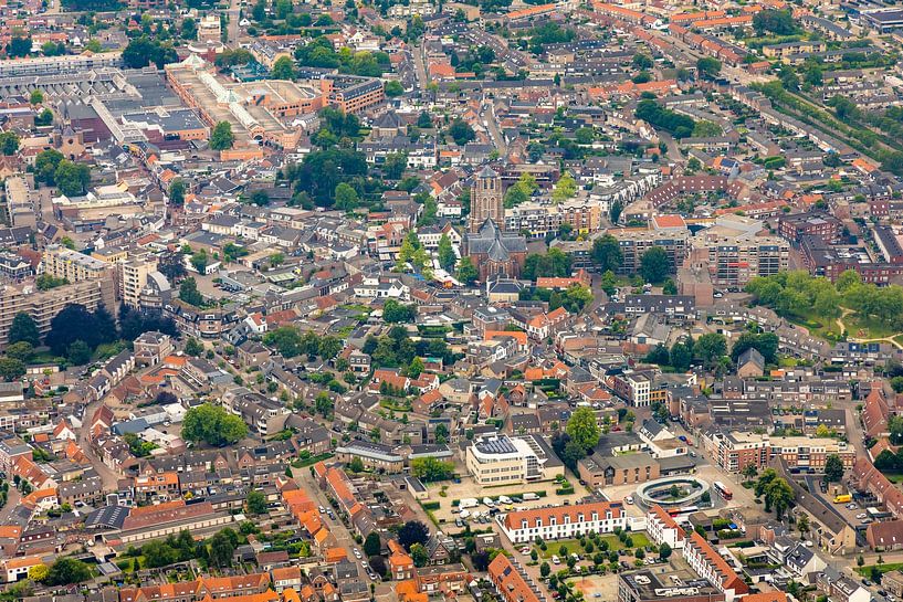 Luftbild Oosterhout Zentrum von I Love Breda