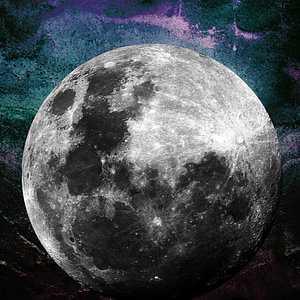 MOON under MAGIC SKY VI-1