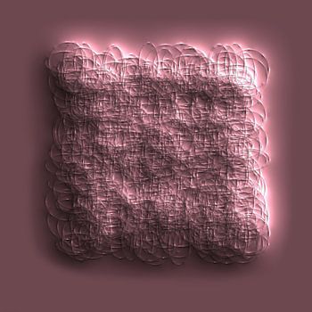 Abstract Stijl Rondjes Magnolia