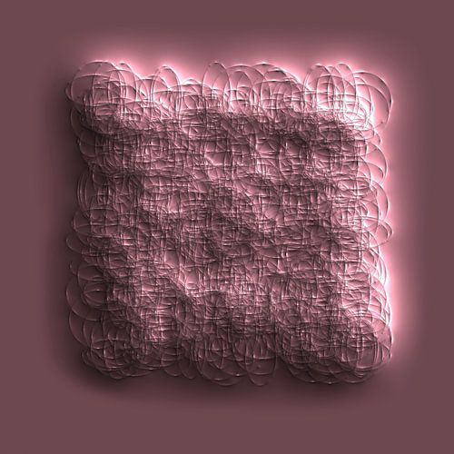 Abstract Stijl Rondjes Magnolia