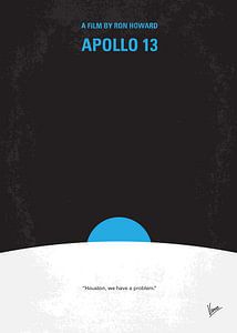 No151 My Apollo 13 minimal movie poster van Chungkong Art