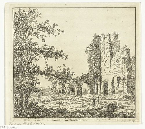 Ruïne van Brederode, Anthonie van den Bos