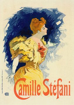 Jules Chéret - Camille Stéfani (1897) by Peter Balan