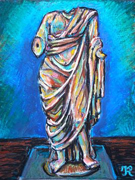 Greek Statue - Priestess by Irina Rammos