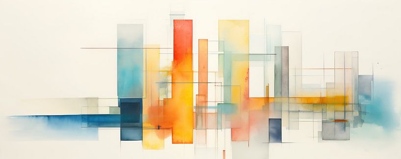 Travail sur le mur 392932 par Peinture Abstraite