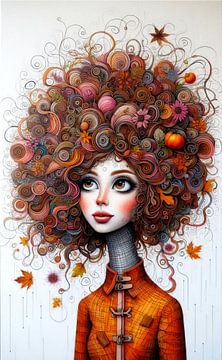 Autumn Girl van J.O. Han
