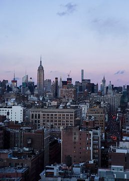 New York Skyline van Jalisa Oudenaarde