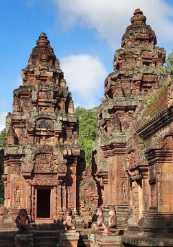 Banteay Srei in Cambodia by Achim Prill