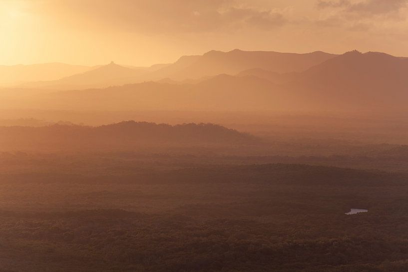 Sunset at Grassy Hill Lookout in Cooktown, Queensland, Australia. by Jiri Viehmann