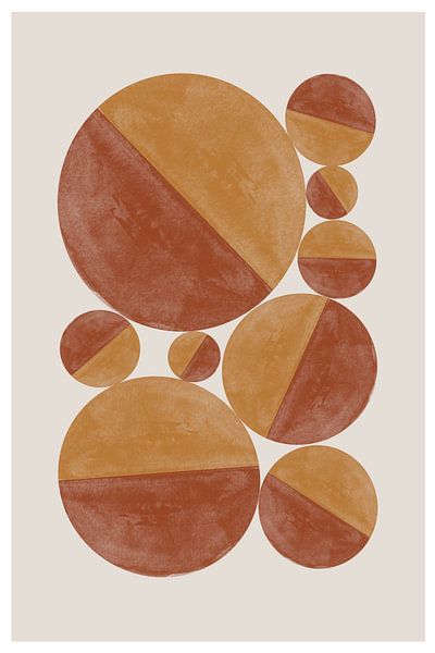 Gebrannte Orange Bols von THE MIUUS STUDIO