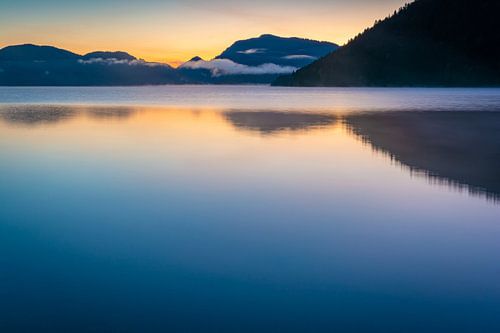Walchensee in the morning by Martin Wasilewski
