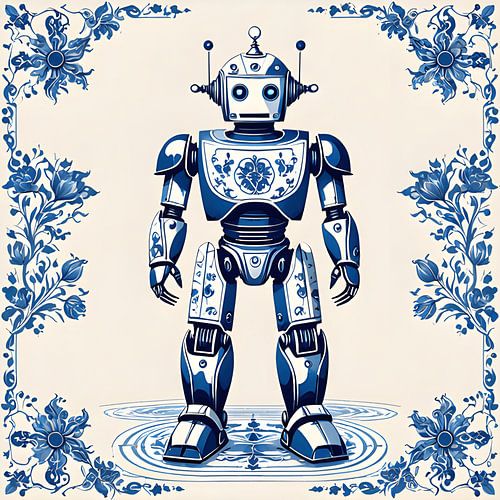Delftsblauw Robot