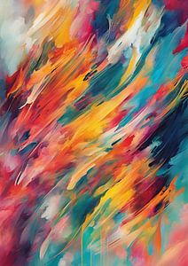 Explosion de couleurs émotionnelles