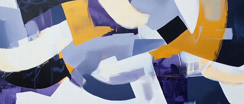 Farbenfrohe abstrakte Komposition von Poster Art Shop