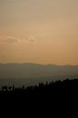 Zonsondergang in de heuvels van Toscane, Italië van Paul Teixeira thumbnail