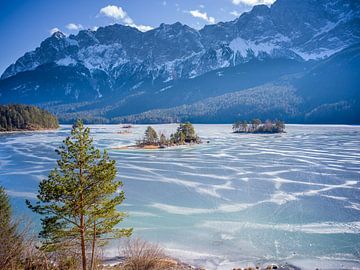 Der Eibsee bei Garmisch-Partenkirchen