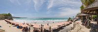 Beach Panorama van Tom de Groot thumbnail