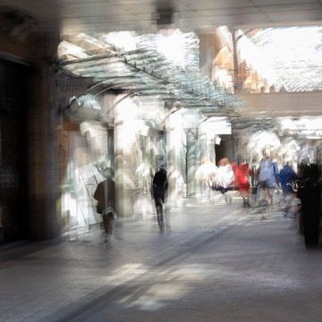 Einkaufen in Bewegung 2 von Peter Jongeling