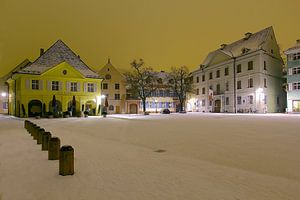 Winternacht in Freiburg