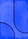 Frieden - Malerei Abstrakt und Modern Blau von Mad Dog Art Miniaturansicht