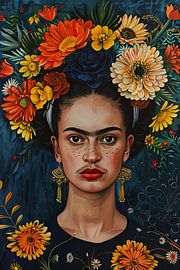Frida Kunstbild von Poster Art Shop