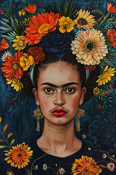 Frida tableau d'art par Poster Art Shop