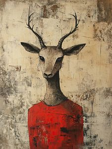 Tier in Rot