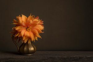 Le chrysanthème dans une nature morte