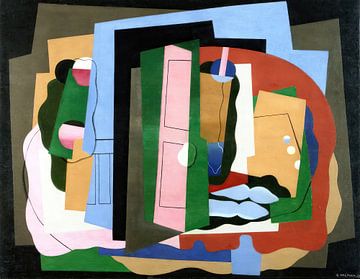 The Green Door (1927) by Georges Valmier by Peter Balan