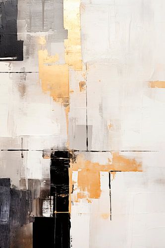 ABSTRACT KUNST Minimalistische dynamiek