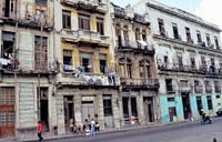 a street in the city of Havana.