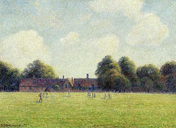 Camille Pissarro,Hampton Court Green, 1891