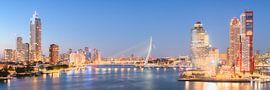 Rotterdam Skyline Panorama 2022 von Vincent Fennis