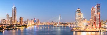 Rotterdam Skyline Panorama 2022 van Vincent Fennis