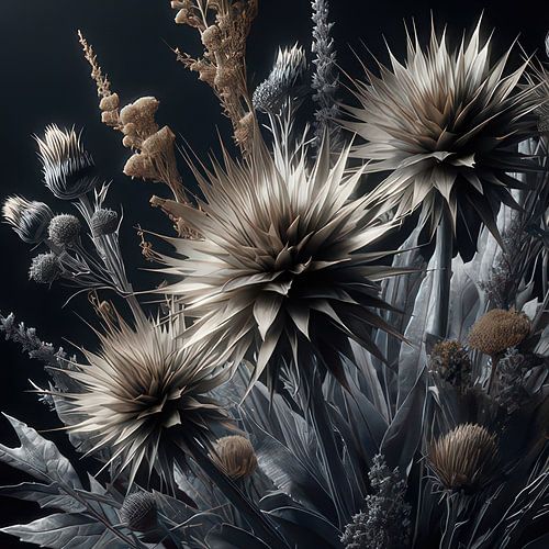 Chardons argentés III