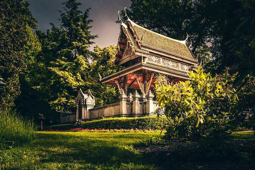 Koninklijke Thaise tempel in Bad Homburg van Fotos by Jan Wehnert