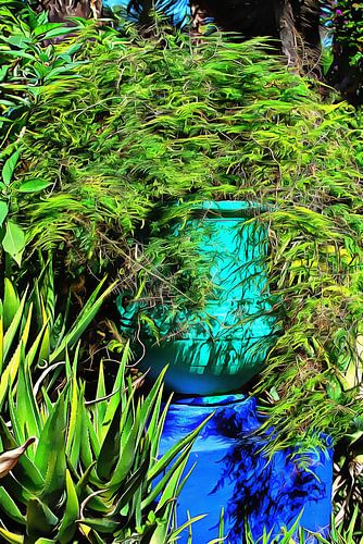 Kleurrijke plantenpotten Marrakech 4