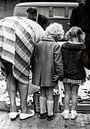 Meisjes Waterlooplein 60-er jaren Zwart-Wit van PIX STREET PHOTOGRAPHY thumbnail