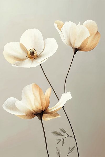 Butterblumen in Gelb iv von Studio BB
